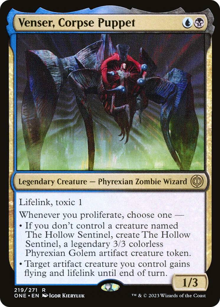 Venser, marionnette cadavre [Phyrexia : Tous seront un] 