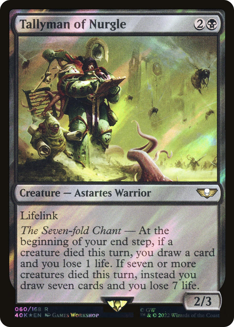 Maître de trappe de Nurgle (Surge Foil) [Warhammer 40,000] 