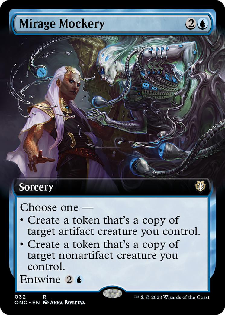 Mirage Mockery (Extended Art) [Phyrexia : Tous seront un seul commandant] 