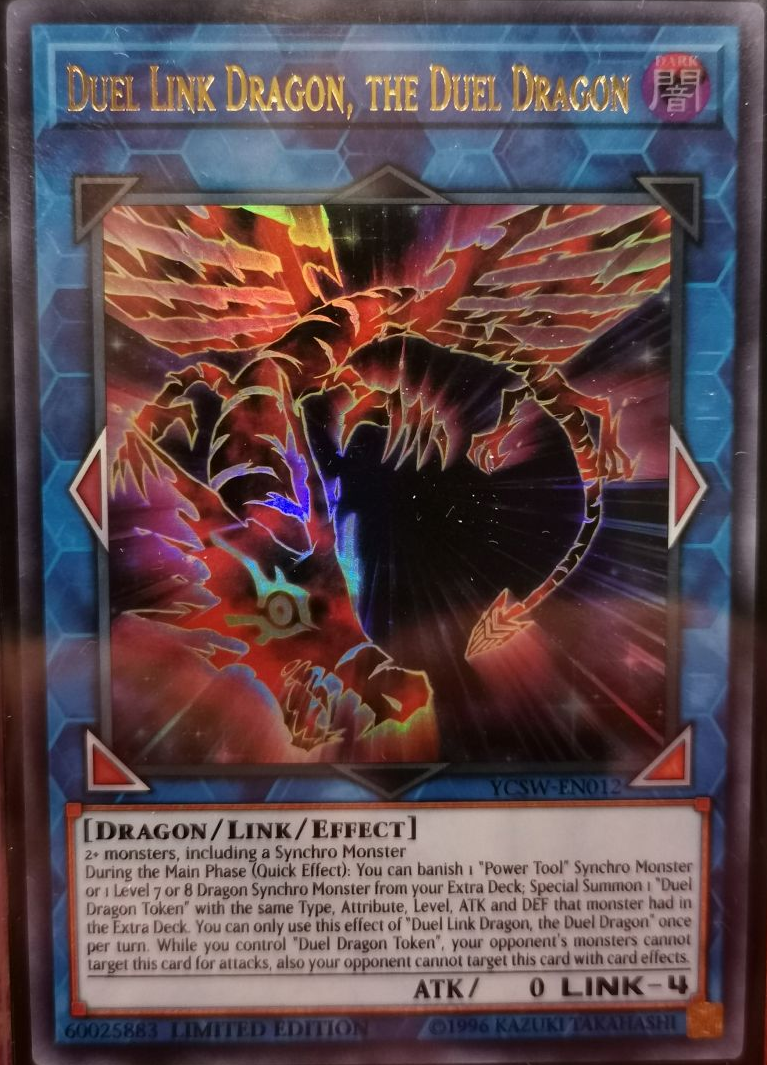 Duel Link Dragon, the Duel Dragon (UR) (YCSW-EN012) - Ultra Rare