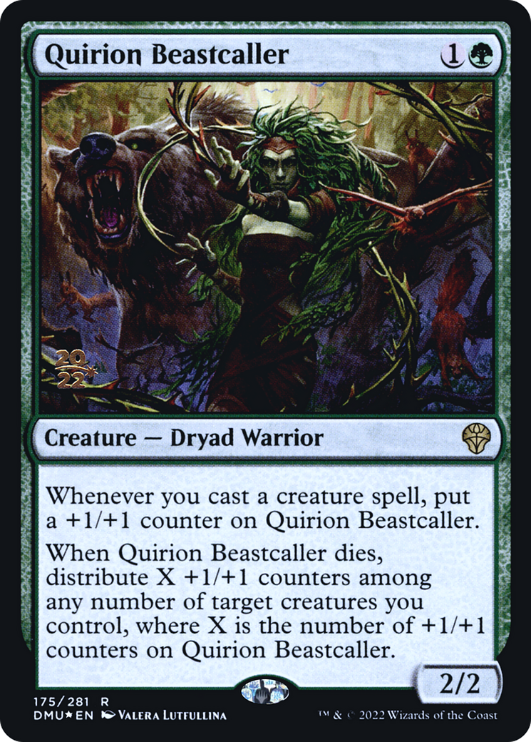 Quirion Beastcaller [Promotions avant-première de Dominaria United] 