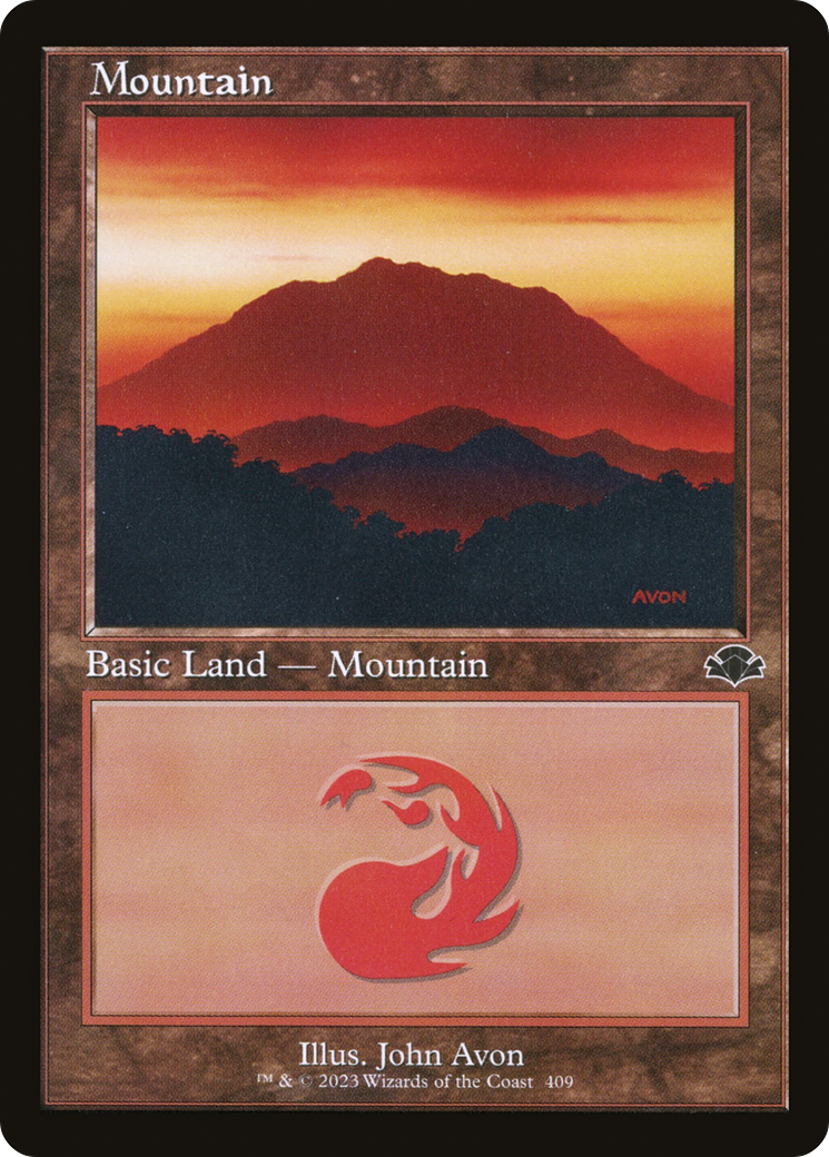 Montagne (409) (Rétro) [Dominaria Remastered] 