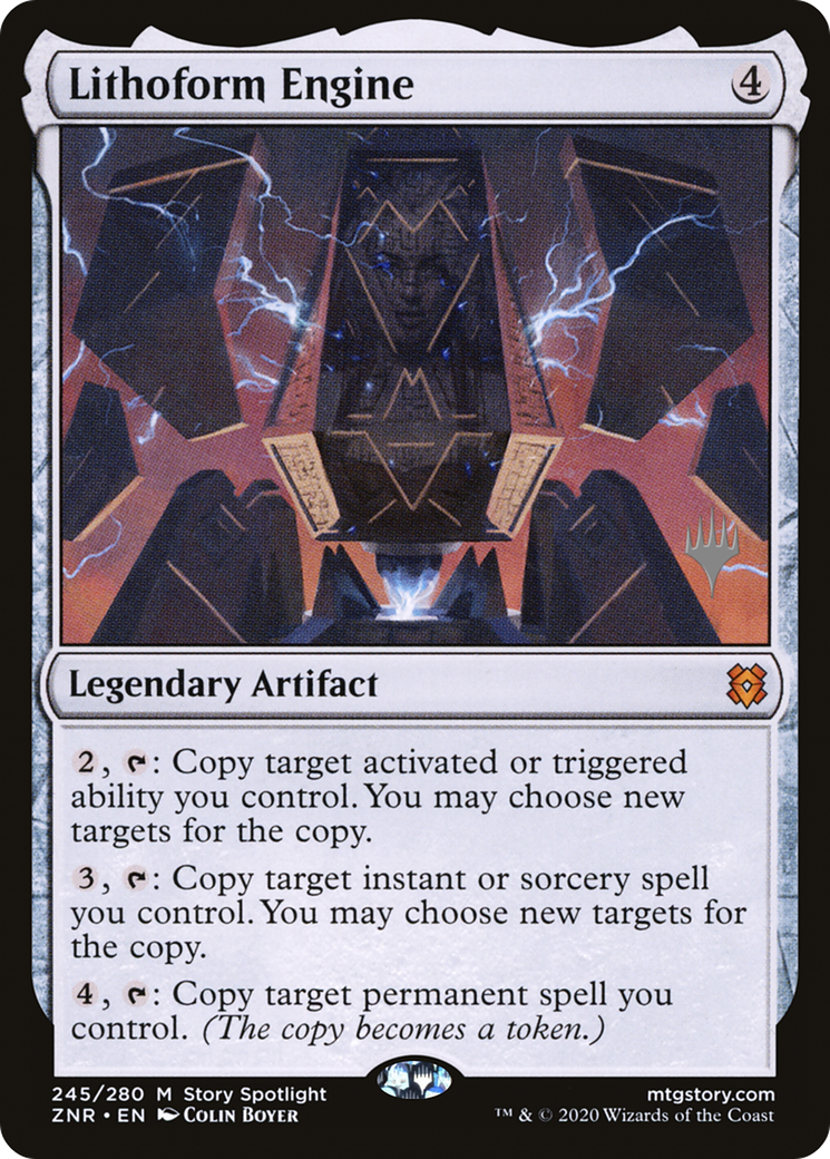 Moteur Lithoforme (Pack Promo) [Promos Zendikar Rising] 