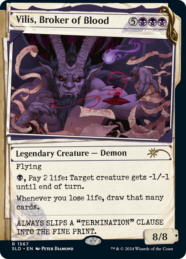 Vilis, courtier en sang [série Secret Lair Drop] 
