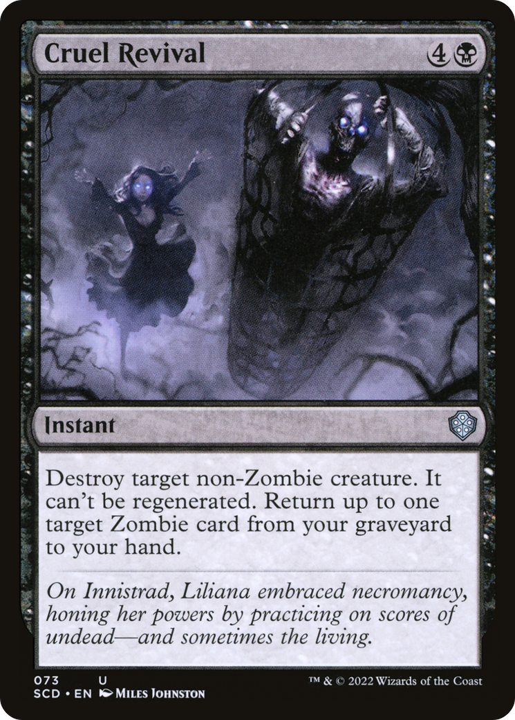 Cruel Revival [Decks de commande de démarrage] 