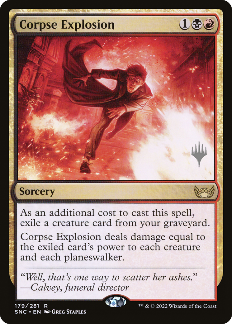 Corpse Explosion (Pack promotionnel) [Streets of New Capenna Promos] 