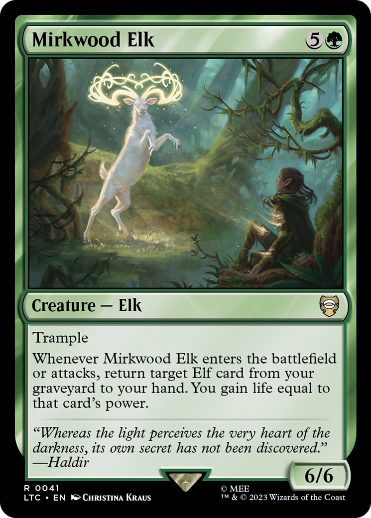 Mirkwood Elk [Le Seigneur des Anneaux : Les Contes du Commandant de la Terre du Milieu] 
