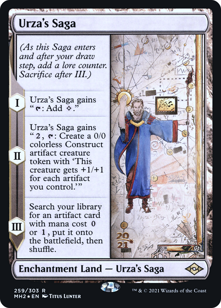 La saga d'Urza [Promos d'avant-première de Modern Horizons 2] 