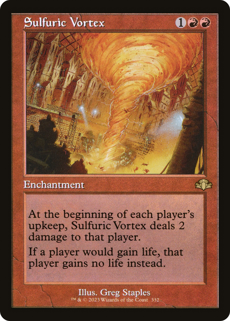 Vortex sulfurique (rétro) [Dominaria Remastered] 