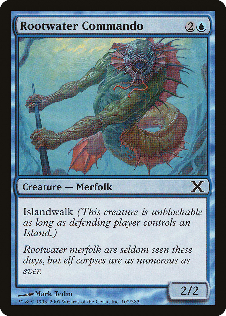 Rootwater Commando (10E-102) - Tenth Edition