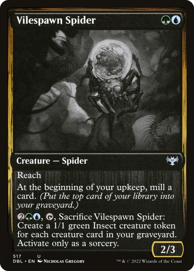Vilespawn Spider [Innistrad : Double fonctionnalité] 