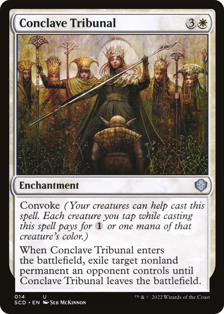 Tribunal du Conclave [Decks de commandant de démarrage] 
