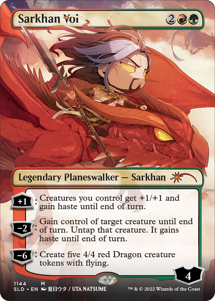 Sarkhan Vol (Borderless) [Série Secret Lair Drop] 