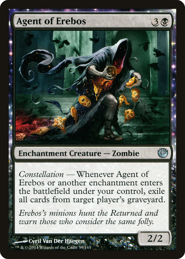 Agent of Erebos (JOU-059) - Journey into Nyx: (enchantment) Foil
