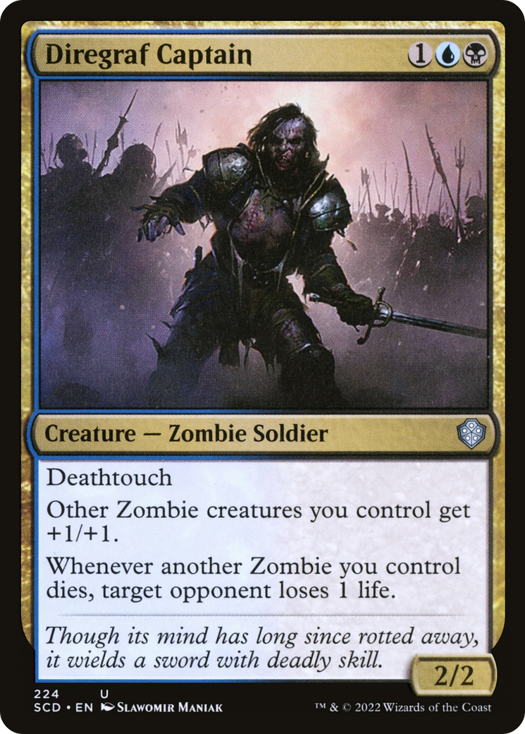 Capitaine Diregraf [Decks de commandant de démarrage] 