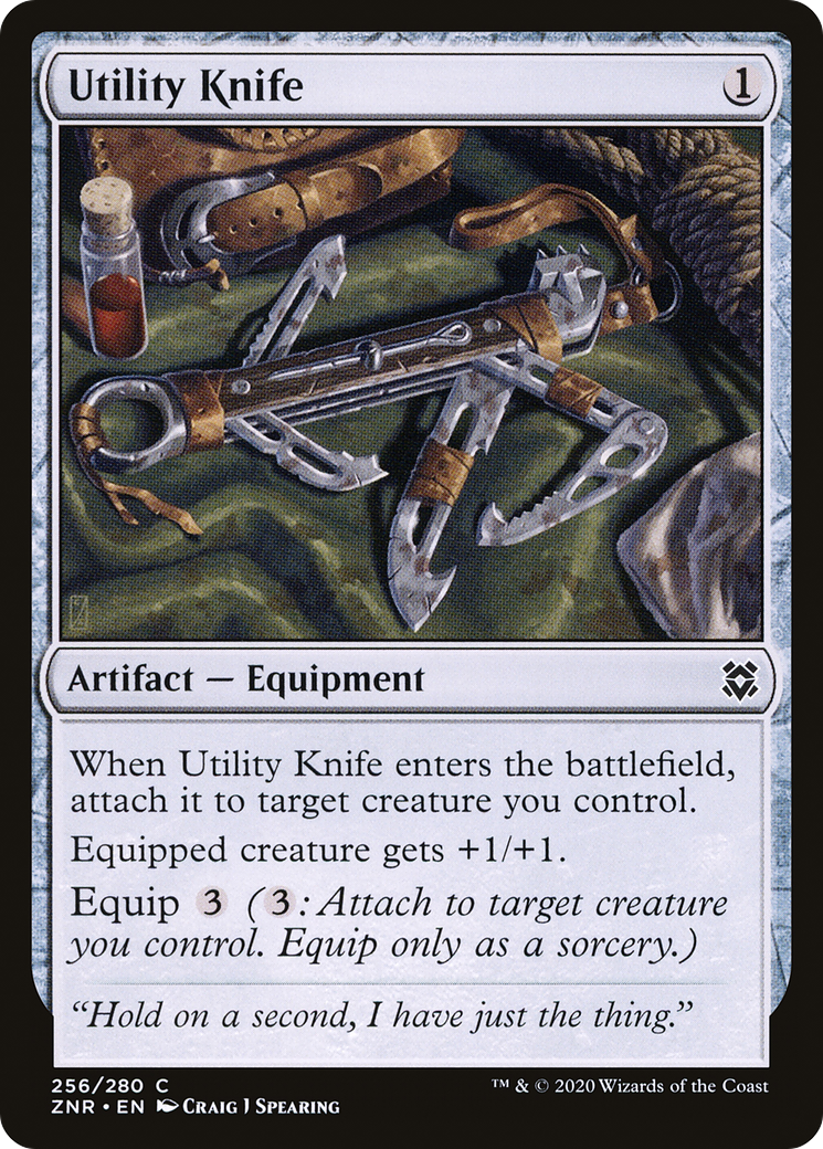 Couteau utilitaire [Zendikar Rising] 