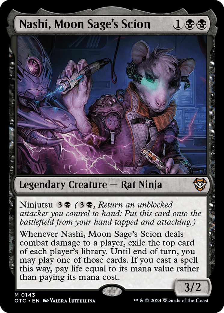 Nashi, descendant de Moon Sage [Commandant des hors-la-loi de Thunder Junction] 