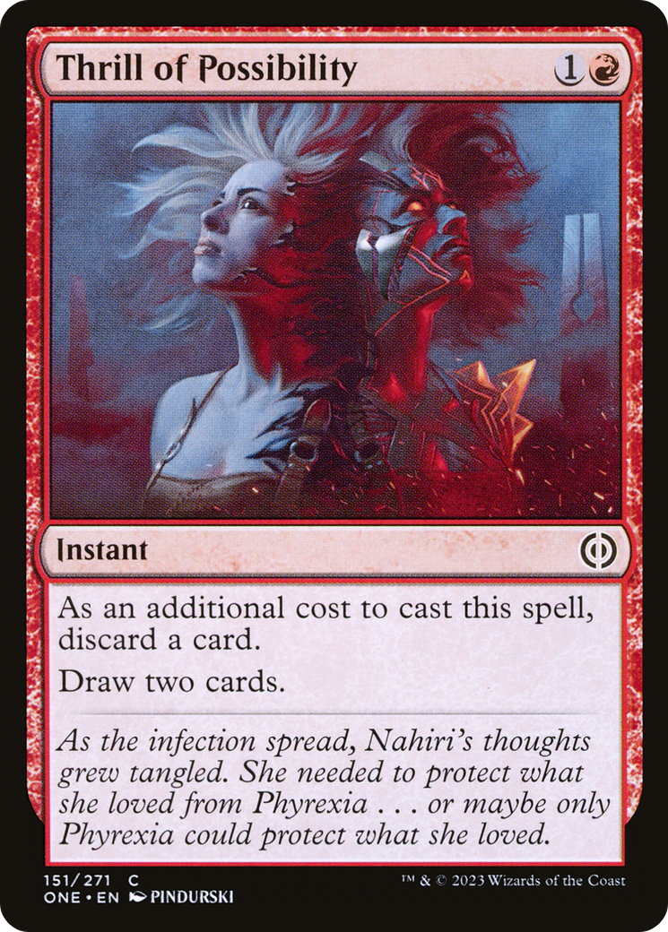 Frisson des possibilités [Phyrexia : Tous seront un] 