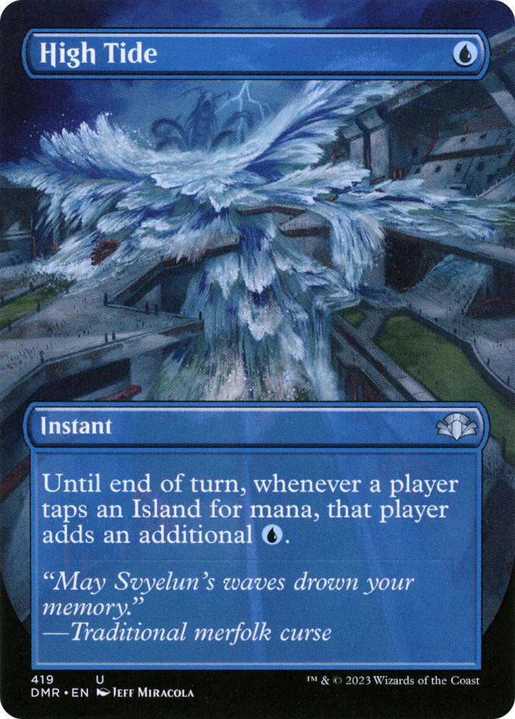 Marée haute (Art alternatif sans frontières) [Dominaria Remastered] 
