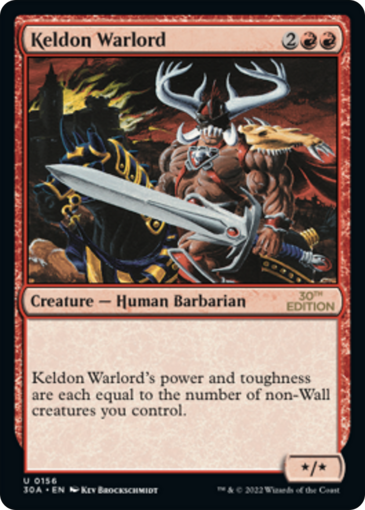 Keldon Warlord [Édition 30e anniversaire] 