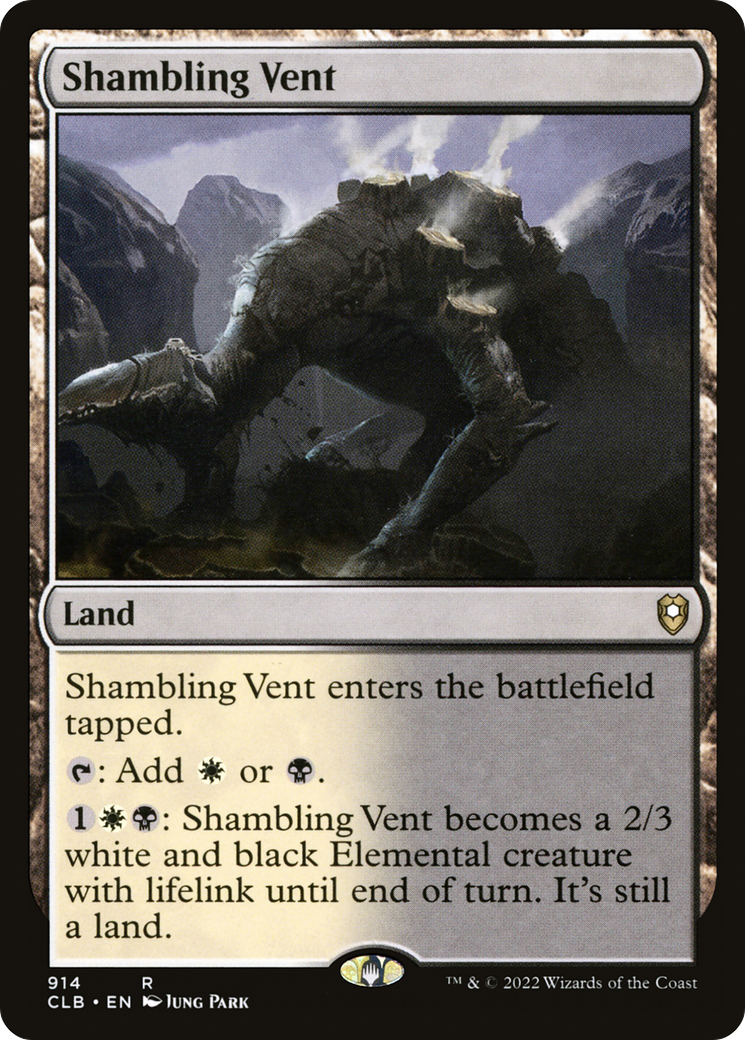 Shambling Vent [Commander Legends : Bataille de Baldur's Gate] 