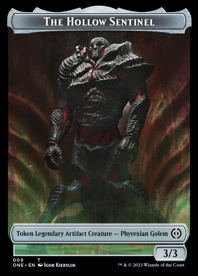 Rebelle // Le jeton double face Hollow Sentinel [Phyrexia : tous seront un jeton] 