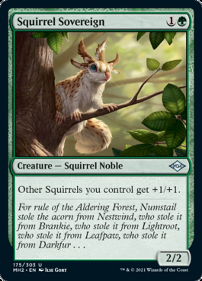 Squirrel Sovereign (MH2-175) - Modern Horizons 2