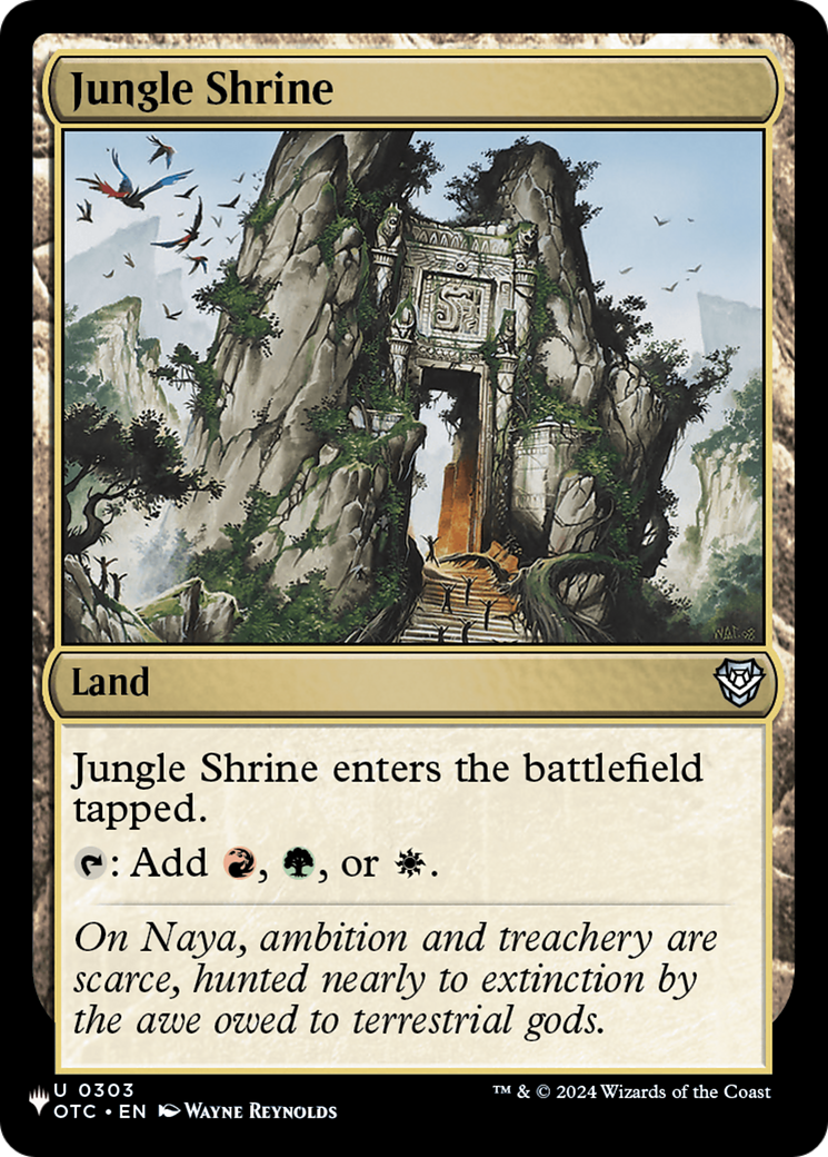 Jungle Shrine (OTC) (LIST-303) - The List