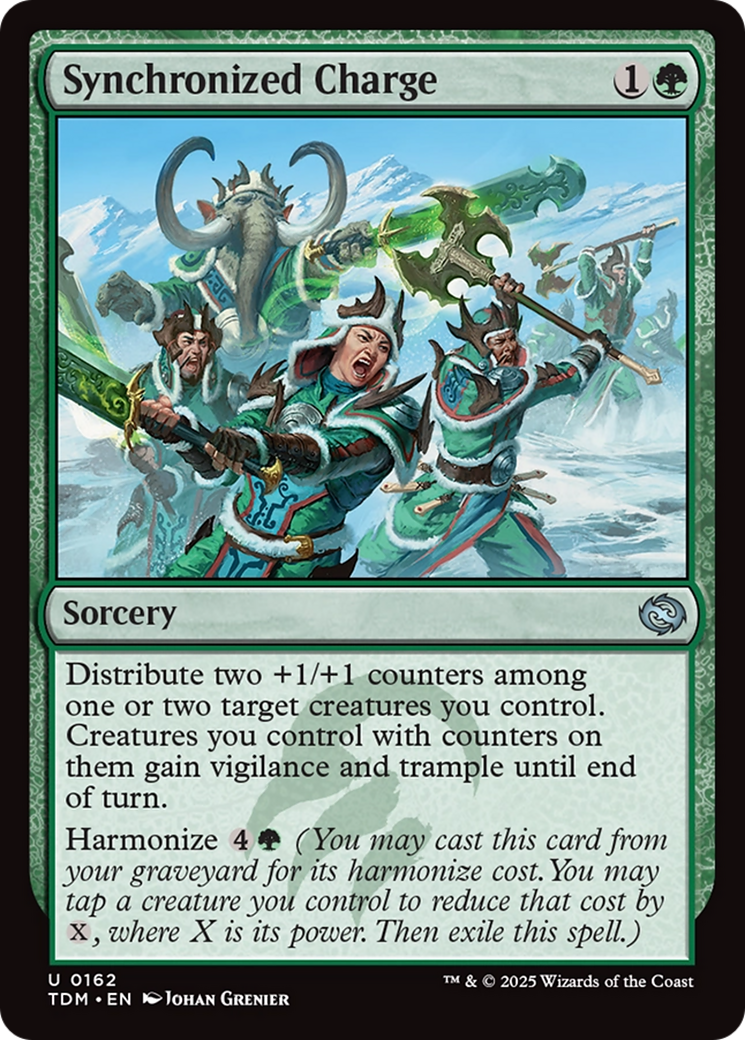 Synchronized Charge (TDM-162) - Tarkir: Dragonstorm