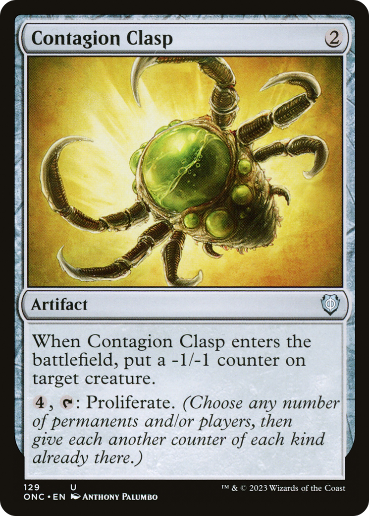 Fermoir de contagion [Phyrexia : Tous seront un seul commandant] 