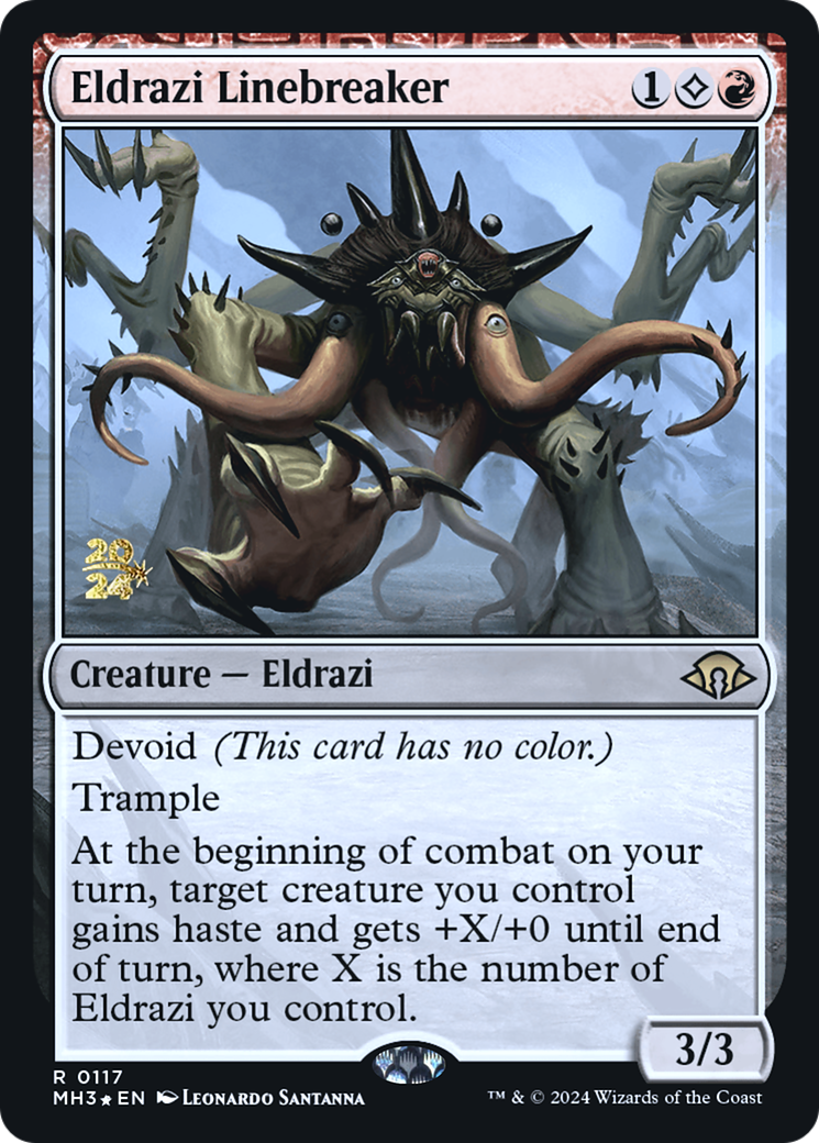 Eldrazi Linebreaker [Promotions avant-première de Modern Horizons 3] 