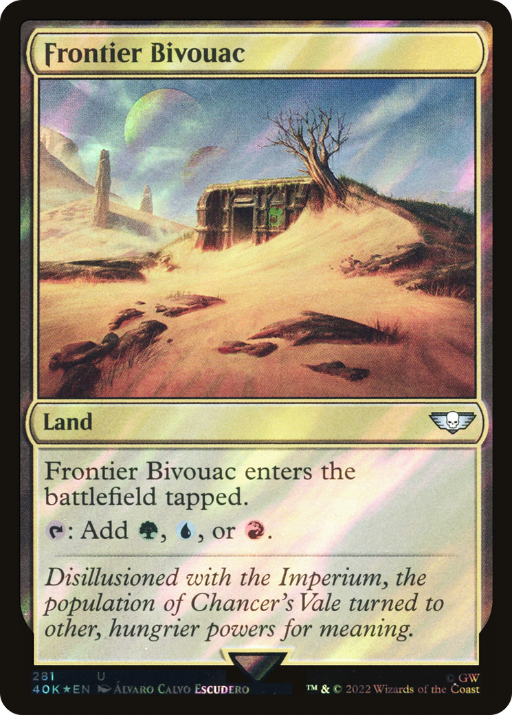 Frontière Bivouac (Surge Foil) [Warhammer 40,000] 