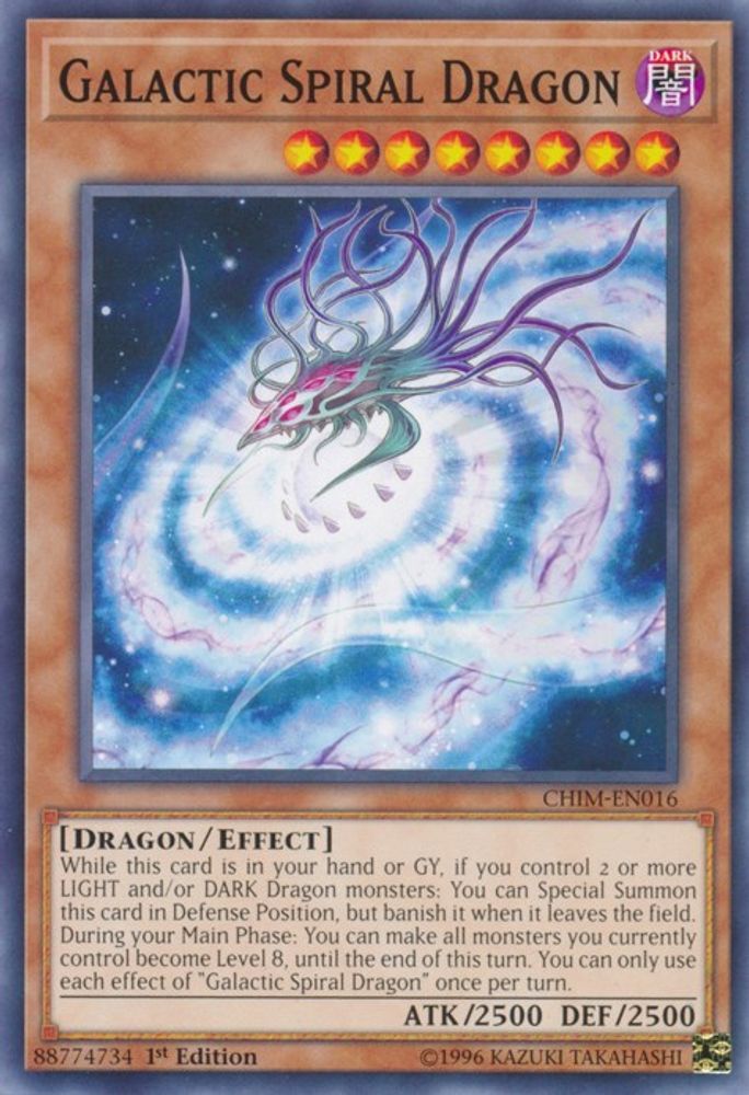 Galactic Spiral Dragon (CHIM-EN016) - Common