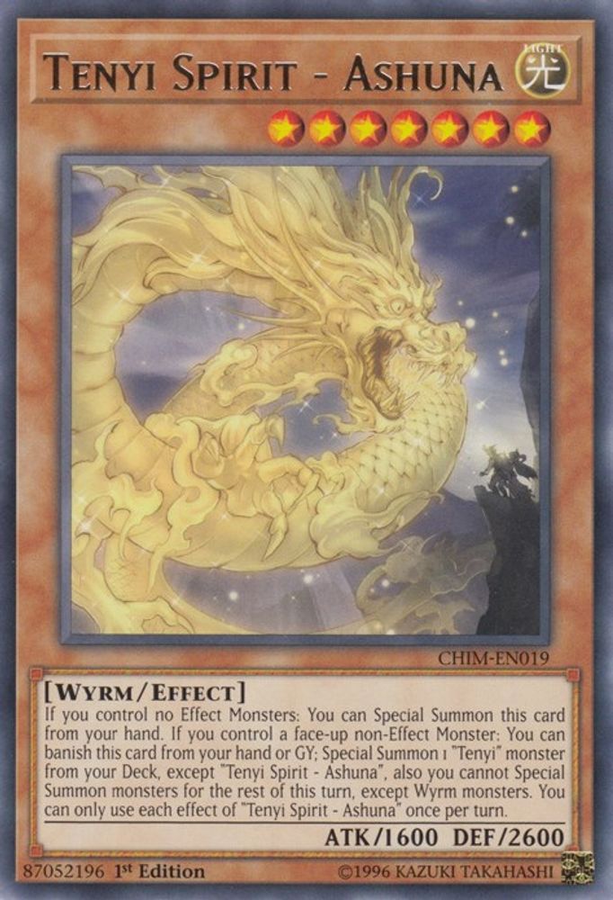 Tenyi Spirit - Ashuna (CHIM-EN019) - Rare