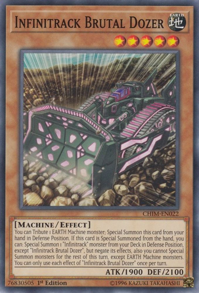 Infinitrack Brutal Dozer (CHIM-EN022) - Common