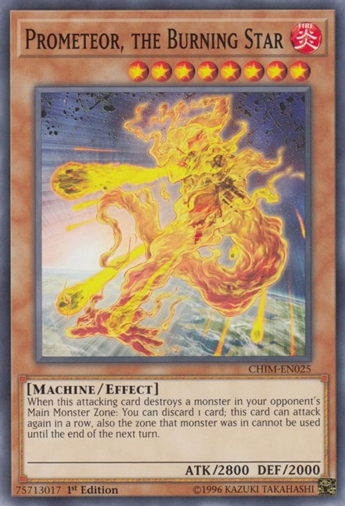 Prometeor, the Burning Star (CHIM-EN025) - Common