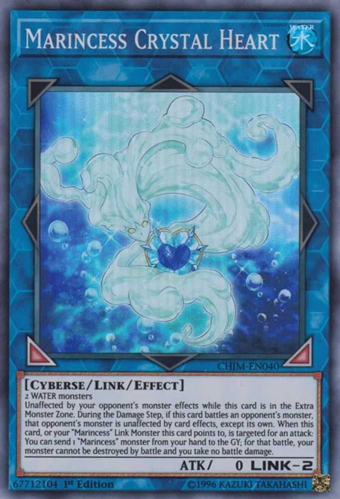 Marincess Crystal Heart (CHIM-EN040) - Super Rare