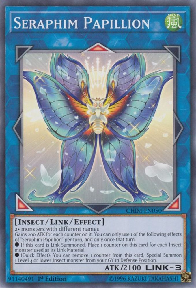 Seraphim Papillion (CHIM-EN050) - Common