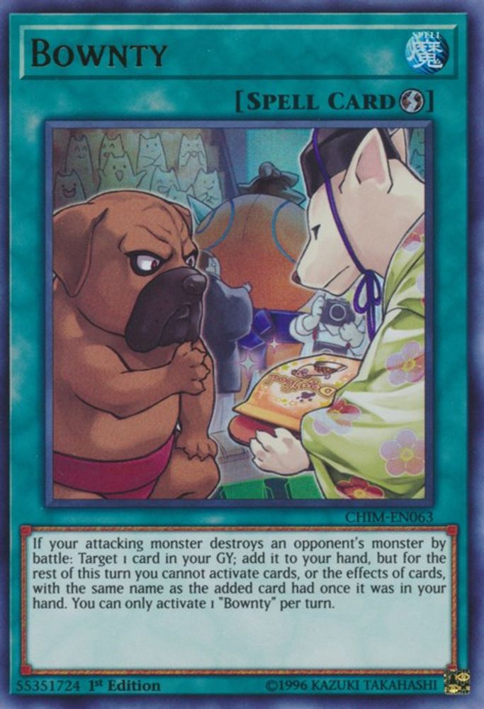 Bownty (CHIM-EN063) - Ultra Rare