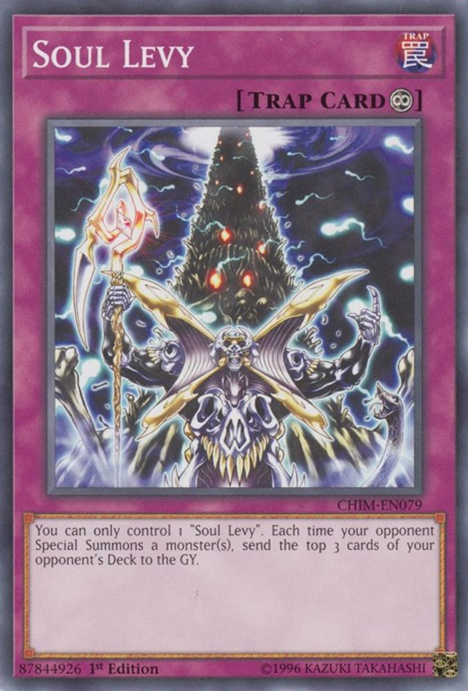 Soul Levy (CHIM-EN079) - Common