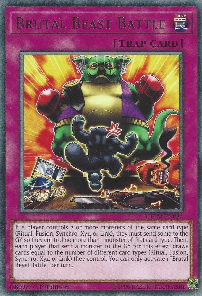 Brutal Beast Battle (CHIM-EN084) - Rare