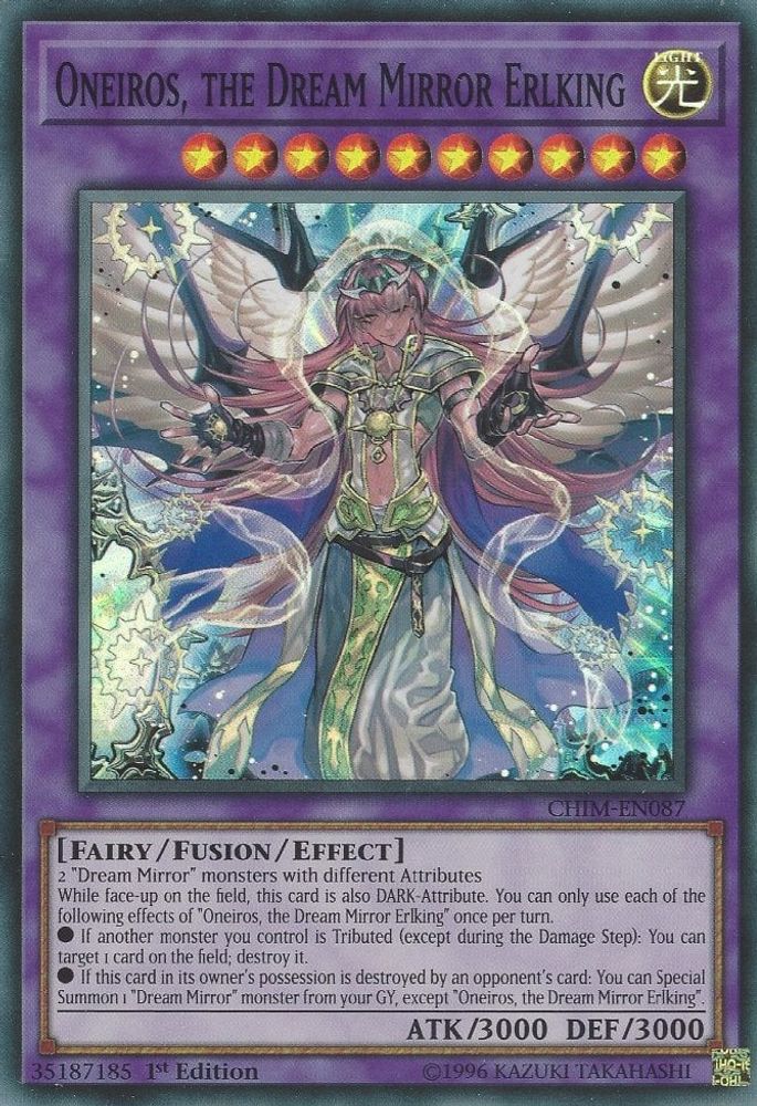 Oneiros, the Dream Mirror Erlking (CHIM-EN087) - Super Rare