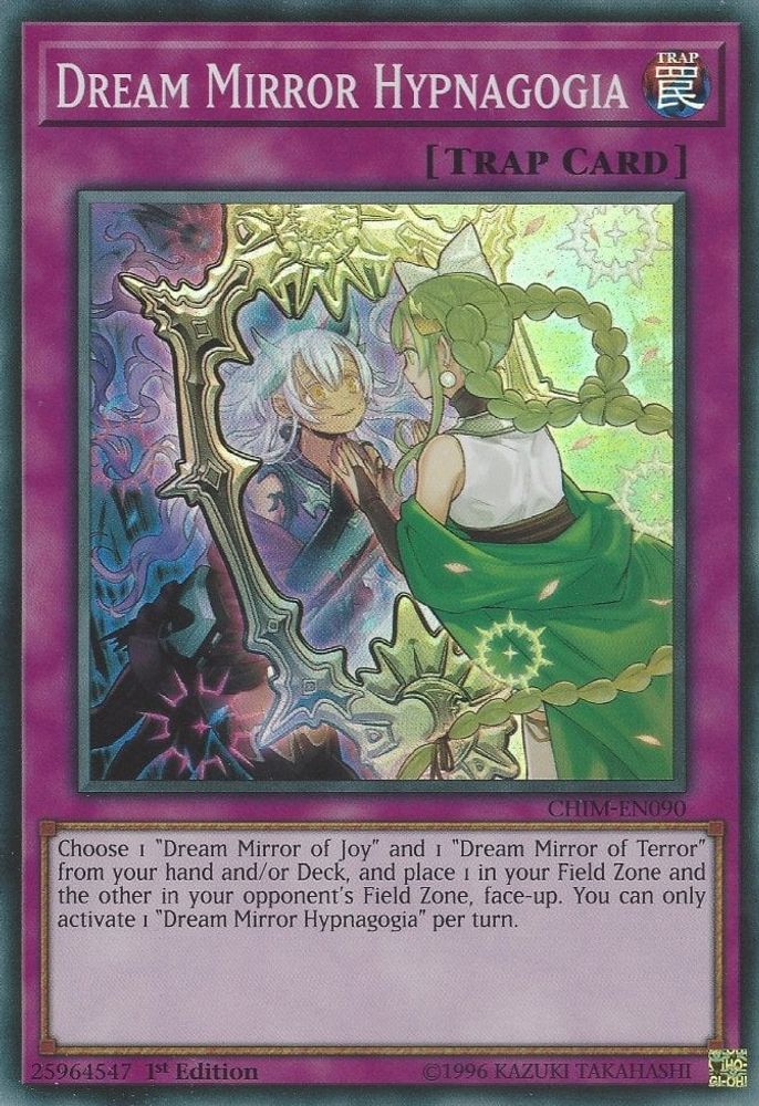 Hypnagogie miroir de rêve [CHIM-EN090] Super Rare 