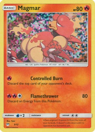 Magmar - 3/12/12  - Holofoil - Promo