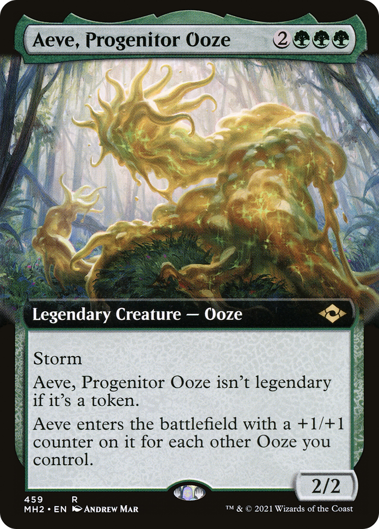 Aeve, Progenitor Ooze (Extended Art) [Modern Horizons 2] 
