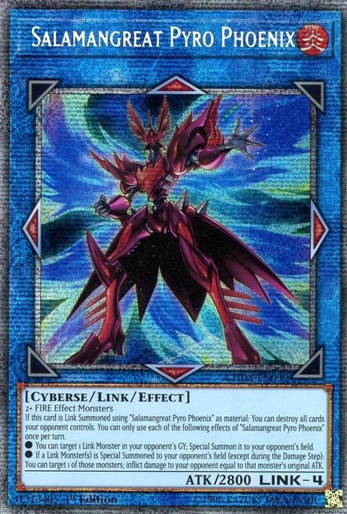 Salamangreat Pyro Phoenix (Starlight Rare) (CHIM-EN039) - Starlight Rare