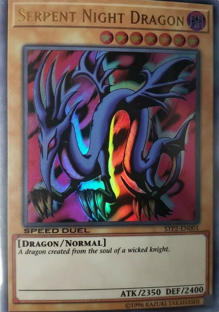 Serpent Night Dragon (STP2-EN001) - Ultra Rare