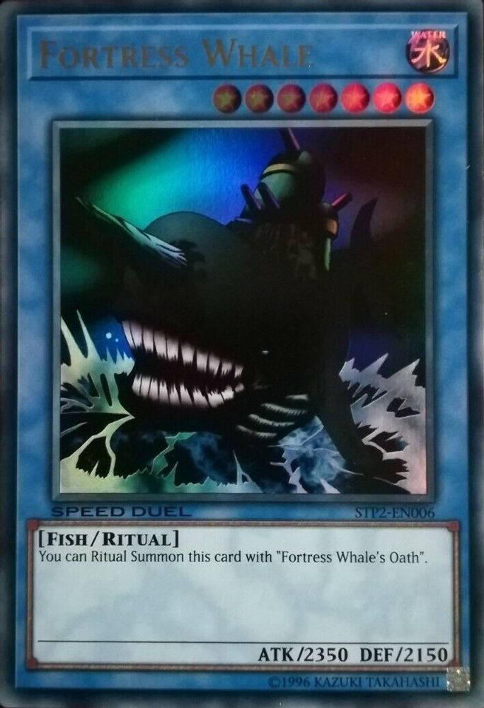 Fortress Whale (STP2-EN006) - Ultra Rare