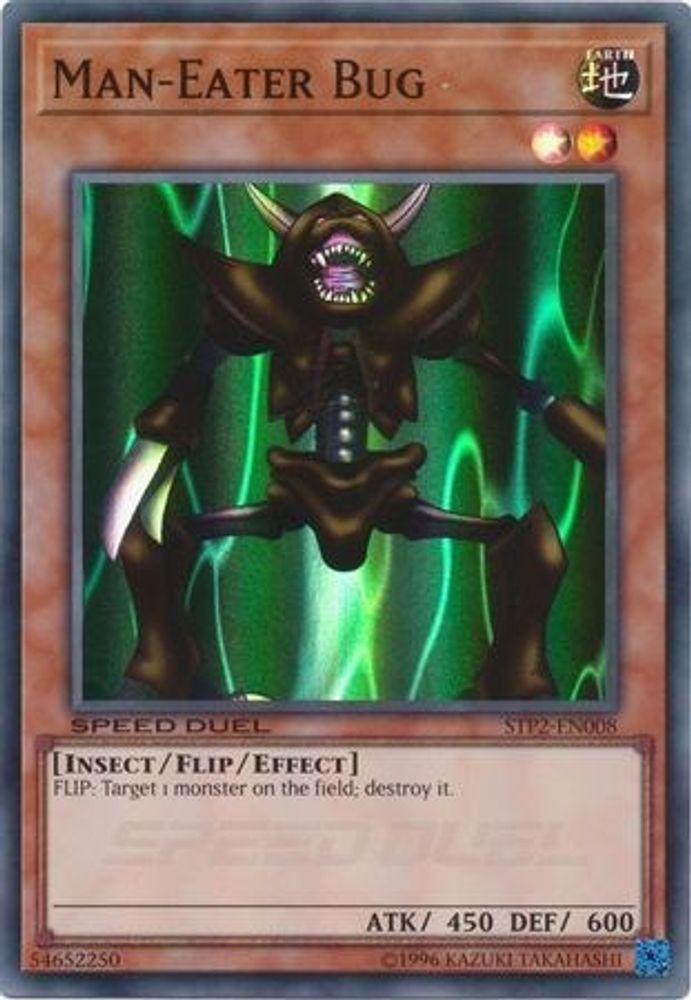 Bug Mangeur d'Hommes [STP2-EN008] Super Rare 
