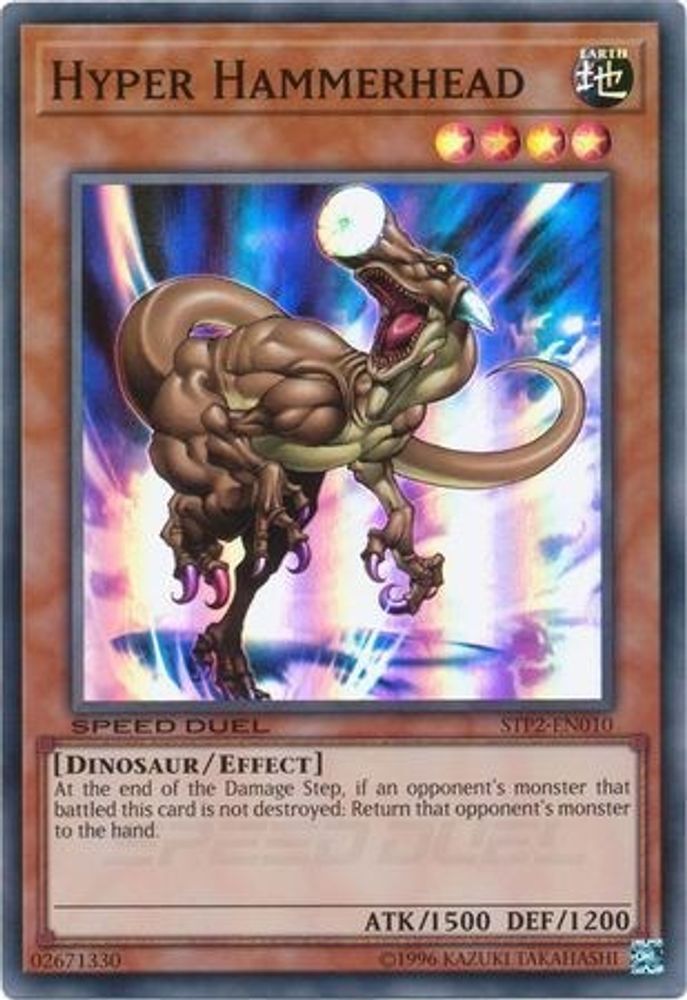 Hyper Hammerhead [STP2-EN010] Super Rare 